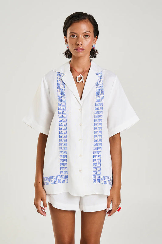 Linen Short - Sol Print Summi Summi