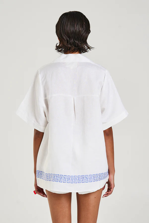 Collared SS Shirt - Sol Script Summi Summi