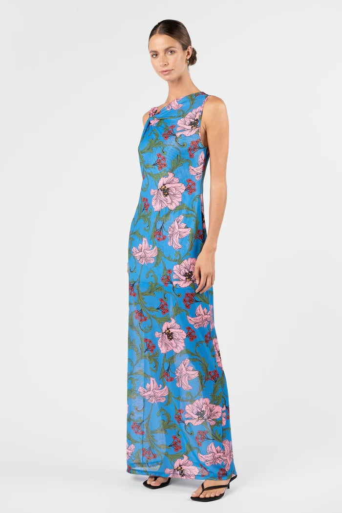 Sora Knot Mesh - Cobalt Fleur One Fell Swoop