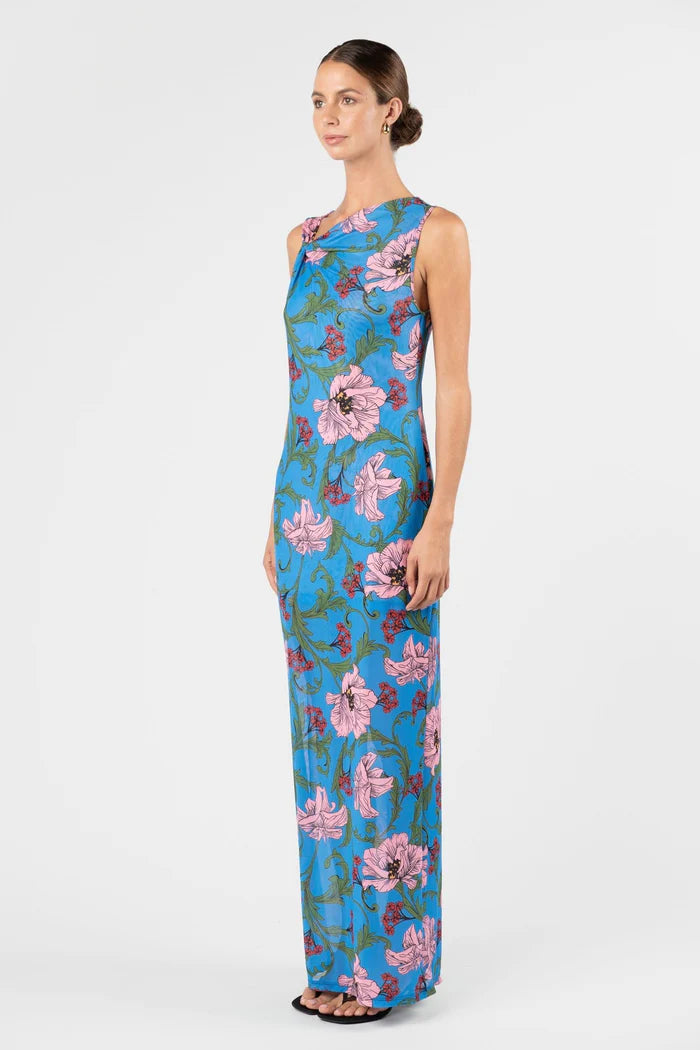 Sora Knot Mesh - Cobalt Fleur One Fell Swoop