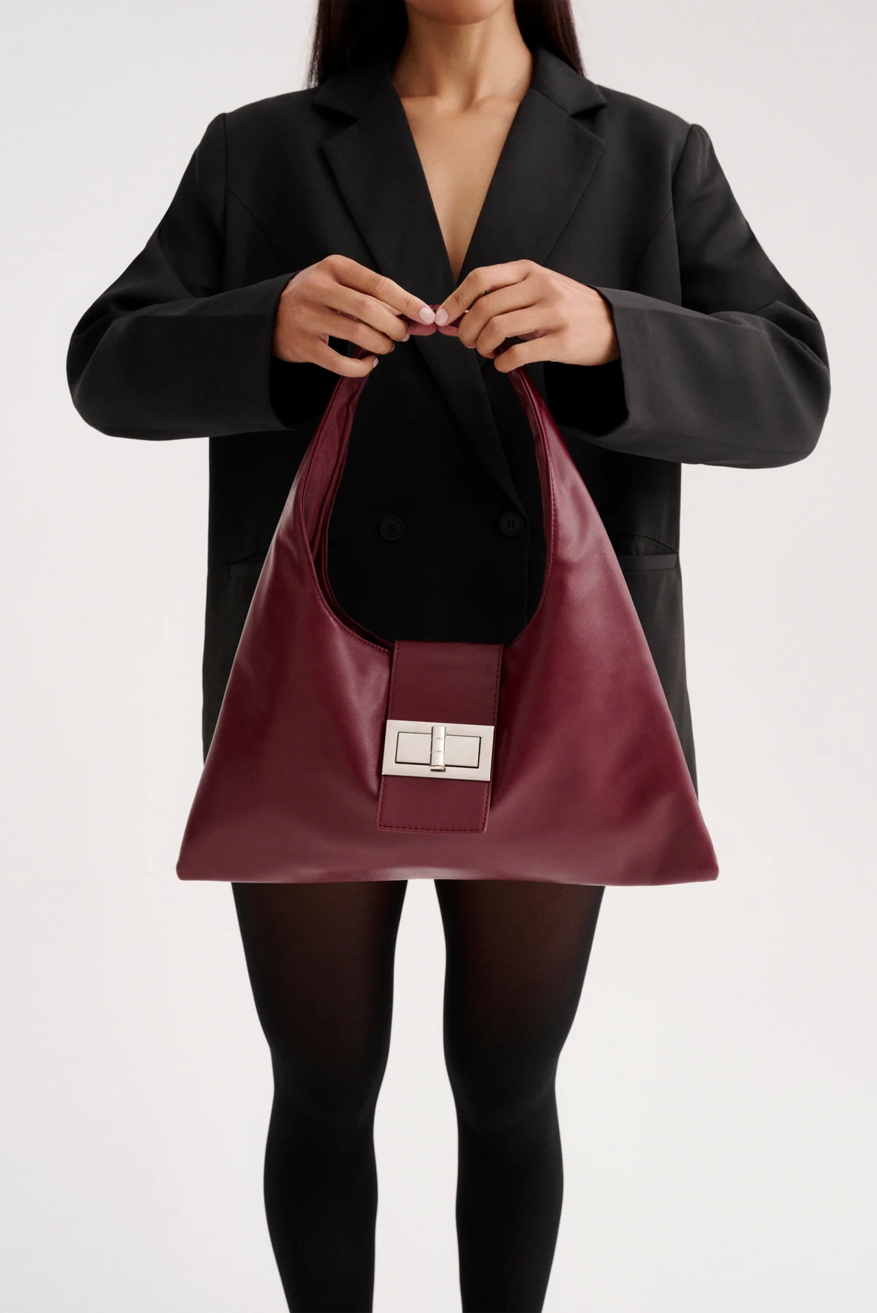 Suki Bag - Burgundy Georgia Mae