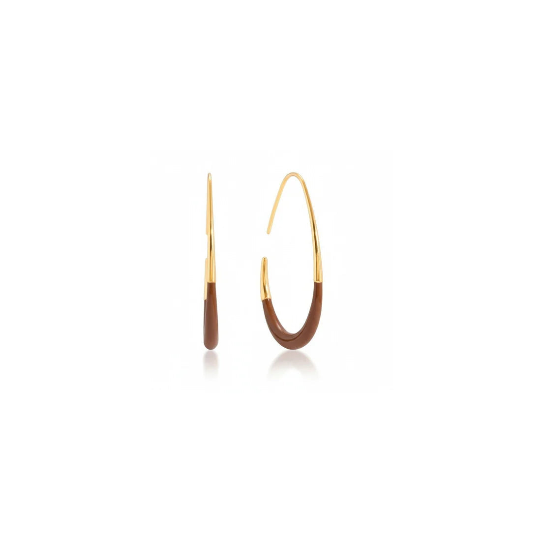 Terra Drop Enamel Earrings - Earth (Copy) Tania Claire