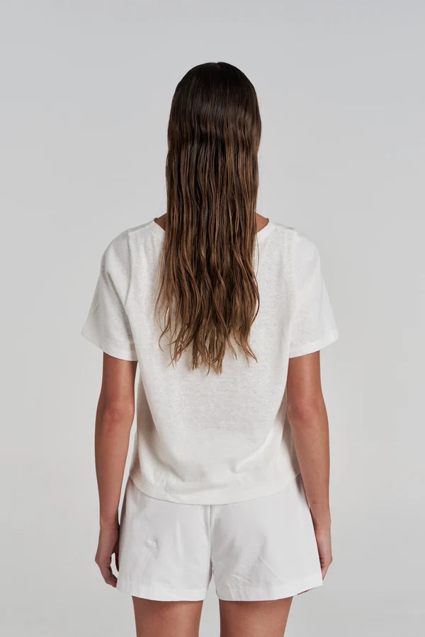 Orchid Sun Tee - White Summi Summi